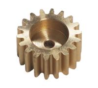 Harilla Pignon servo 18T, composant de modification de train d'engrenages, haute dureté, robuste, remplacement facile, laiton 0,79 pouce