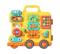 Harilla Planche d'activités musicale et sensorielle, jouet portable pour résoudre les problèmes de la vie, pour enfants de 1 à 2 ans, garçons et filles