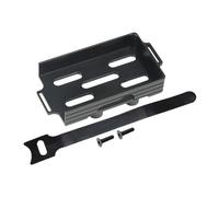 Harilla Plaque de montage de plateau de batterie en métal RC avec attache, pièce de rechange en alliage d'aluminium, accessoire RC pour voiture et camion, Noir