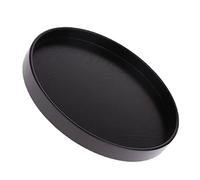 Harilla Plateau Rond Bois Plateau Présentoir Maquette Miniature Base Plateforme Modèle Bois pour Affichage Figurine Décor Scénario Service Table Convient pour, 33x2cm