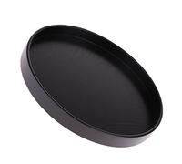 Harilla Plateau Rond Bois Plateau Présentoir Maquette Miniature Base Plateforme Modèle Bois pour Affichage Figurine Décor Scénario Service Table Convient pour, 24x2cm