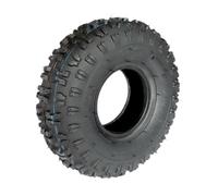 Harilla Pneu tout-terrain pneumatique 4.10-4 pour brouette, installation facile, roue de 10 pouces en caoutchouc pour tondeuse à gazon, diable et accessoires