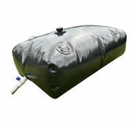 Harilla Pochette de Rangement Pliable Réservoir Compact Léger pour Stockage Temporaire Robustesse Accrue Grâce au Tissu PVC Adapté à l'Utilisation Agricole , 1.5m X 0.9m X 0.5m 670L