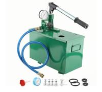 Harilla Pompe à Pression Manuelle avec Manomètre Pompe de Test pour Circuits d'Eau Testeur de Canalisation de Fuite Base en Métal Robuste Levier à Main Précis, 40KG大泵款