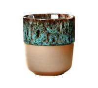 Harilla Porcelain Tea tasse Espresso Mug 150 ml nouveauté Hot ou Cold Yerba Mate tasse de thé pour le jus d'eau Latte Birthday Gift Farmhouse, Cyan