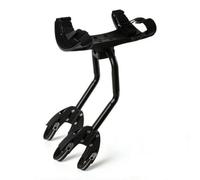 Harilla Porte-Bagages Vélo Arrière Porte-Bagages Support Rack Structure Métal avec Plateau Nylon 50 Kg Ajustement Hauteur 20 à 29 Pouces Montage de Selle Adapté aux Déplacements Urbains Loisir