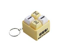 Harilla Porte-clés anti-, décoration de bureau créative, bouton lumineux de décompression, cadeau pour adolescents