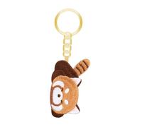 Harilla Porte-clés Panda Roux, Cadeau pour fête, Saint-Valentin, Vacances, Thanksgiving, 3.3 Cm X 5.3 Cm