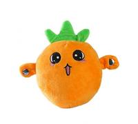 Harilla Poupée Interactive Enfant Peluche Musicale Sensorielle Fabrication Textile Remplie de Coton avec Détails Amusants Adaptée aux Enfants Espaces de Jeux Décoration Intérieure. , Carotte