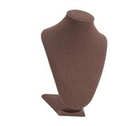 Harilla Présentoir à Bijoux, Buste, présentoir à Colliers, Organisateur de Bijoux Tendance pour, Exposition, Meuble de Rangement, 13 Cm X 9 Cm X 18.5