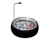 Harilla Présentoir Plateau Trnant | Plateau Trnant Lampadaire, Compact, pr Diorama, Rouge,