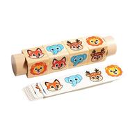 Harilla Puzzles de blocs assortis en bois pour développer la rotation du cerveau, blocs de construction, jouets éducatifs pour garçons et filles de 3 ans et, Animaux