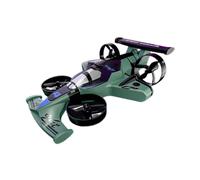 Harilla Quadricoptère radiocommandé terrestre et aérien, mini drone 2 en 1, voiture volante air/sol, avion électrique télécommandé pour garçons et filles, Vert