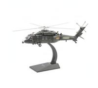 Harilla Réplique d'avion Hélicoptère Maquette Modèle Miniature Objet de Collection Fuselage Fidèle Rotors Précis Support, Modèle D Hélicoptère Z-20 À L Échelle 1 72, Version Détaillée, Couleur Noire