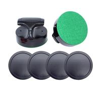 Harilla Rondelles de poussée de Air Hockey, accessoires, poignées de but d'équipement, pagaies de Air Hockey pour la maison, fournitures de fête, tables de, styler un