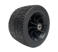 Harilla Roue de Chariot Pliable de 17 cm de diamètre. Installation Facile. Accessoire Haute Performance. Pneus Robustes de Rechange pour Chariot de Courses.