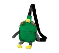 Harilla Sac à bandoulière en Peluche en Forme d'animal, Sac à Main de décontracté et Portable avec Dessin animé, Vert