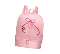 Harilla Sac à Dos de Danse de Ballet, Sac à Dos de Danse de Ballet pour Claquettes, Sport, Gymnastique, Rose