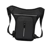 Harilla Sac à Taille pour Hommes Fanny Pack POCHETS POCHETS Portable Close de PORTURE Hip Pouch Sag de Leg Cuth pour Le Voyage Sports extérieurs, Noir
