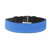 Harilla Sac Banane de Sport Ceinture de Course Pochette de Taille Ceinture Fitness avec Tissu Doux Résistant à la Transpiration Polyester Spandex Soutien, Bleu