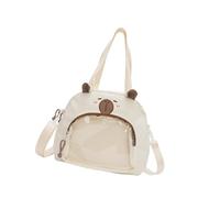 Harilla Sac de ita Sac Mignon Sac fourre-Tout Polyvalent pour Le collecteur d'affichage d'anime, Blanc