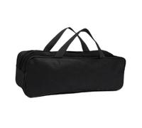 Harilla Sac de Rangement Ustensile Grill Sac Gril avec poignée Sac de Rangement Accessoire grillé pour Le Barbecue de Plage Activités extérieures arrière, S Black