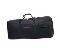 Harilla Sac de transport pour clavier à 61 touches, housse étanche et Portable, protection confortable avec poignées, bretelles réglables, 102x44x15cm