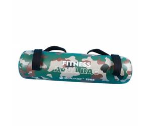 Harilla Sac d'Entraînement en Eau Poids Ajustable Poche de Musculation Sac de Poids Ballon d'Instabilité Structure Pliable 13kg à Vide Valve Sûre et Étanche, Camouflage