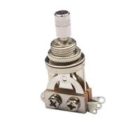 Harilla Sélecteur de Micro Électrique Commutateur 3 Positions Interrupteur de Guitare Accessoire Métal Installation Facile Fonction Antidérapante Adapté pour, Argent