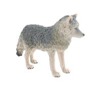 Harilla Simulation d'animal sauvage, figurine d'animal, décor de bureau, modèle décoratif de comptoir, cadeaux de pendaison de crémaillère, pelouse, chambre à, loup