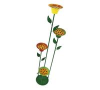 Harilla Station d'arrosage pour Abeilles, Bol de Bain pour Abeilles, Sculpture, Ornement décoratif Polyvalent, Tasse d'arrosage, Piquet de Jardin pour