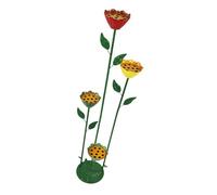 Harilla Station d'arrosage pour Abeilles, Tasse d'arrosage colorée en Forme de Fleur, décoration Polyvalente pour Abeilles et Papillons, Sculpture