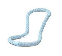 Harilla Summer Hoop Cercle Exercise Fitness Anneau Massage Points 3D Surface Structure Soudée Acier Inoxydable Adapté pour Femme Activité Sportive Intérieur, 5 Livres - Bleu Froid
