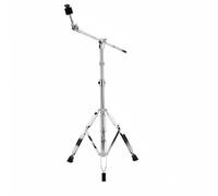 Harilla Support Cymbale à Perche Base, Support Cymbale Perche, Chromé, pr Scène, Tube 25mm
