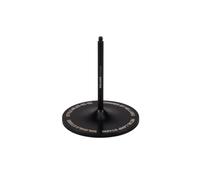 Harilla Support de Camping pour Lanterne avec Base Circulaire Porte Matériel Support pour Équipement Organisateur de Sol Aluminium Résistant aux Chocs, Support De Lampe À Bride À Grande Base