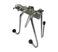Harilla Support de cymbale de concert stable, en métal robuste, facile à installer, avec fixation murale pour les répétitions et les performances scéniques.