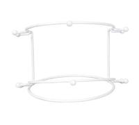 Harilla Support de diadème de mariage, Support pour couvre-chef, décor en métal, Support de princesse, présentoir de diadèmes pour femmes, vitrines, Blanc 2 niveaux