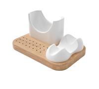 Harilla Support de présentation pour perceuse à ongles, présentoir résistant aux rayures, organisateur d'outils de manucure 3 en 1 pour la maison et