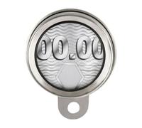 Harilla Support Disque Fiscal Porte Disque Homologation Support Plaque Immatriculation Universel Cadre INOX Réutilisable Installation Facile, Argenté