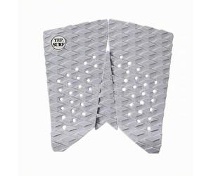 Harilla Surf Traction Pad Antidérapant pour Planche de Surf Tapis Queue Adhésif en EVA Surface Texturée Trois Sections Ajustées Pose Alignée Sensation Solide Adapté aux Riders Tous Niveaux