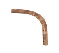 Harilla Suspension pour Plantes, Crochet décoratif pour Panier de Fleurs d'extérieur, Support pour Carillon éolien, Lanterne, décoration de Patio, Bois Foncé