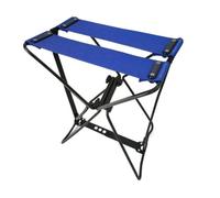 Harilla Tabouret Pliant Portable Multifonction, Bleu, Format Moyen | Facile à Transporter, Siège D'appoint, Meuble, pour Pêche, Entrée