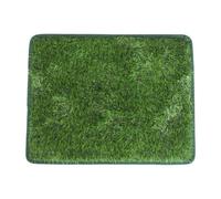 Harilla Tapis de Toilette en Gazon synthétique pour Chien et Animal de Compagnie, bac à litière Anti-Fuite, Pratique, Tapis de Gazon Artificiel pour Porche et, 80cmx100cm
