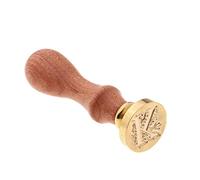 Harilla Timbre de Cire à Cacheter Classique, Lettre à Cacheter, Manche en Bois pour Enveloppe, K