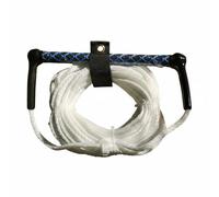 Harilla Towing Line Sangle de Traction pour Wakeboard Corde Résistante Poignée Confortable Mousse Antidérapante Adaptée aux Familles et Navigation, Blanc, Blanc