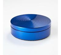 Harilla Training Plateau Rotatif Entraînement aux Tours Danse Gymnastique Disque de Contrôle de Posture Base de Stabilité Antidérapante Rainures Concentriques, Array, Bleu, 10 3.2cm