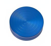 Harilla Training Plateau Rotatif Entraînement aux Tours Danse Gymnastique Disque de Contrôle de Posture Base de Stabilité Antidérapante Rainures Concentriques, Array, Bleu, Mini 8 2.3cm