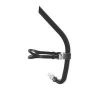 Harilla Tuba de Plongée sous-Marine, Tuba Frontal, Embout Buccal en Silicone, Tube Respiratoire pour Hommes et Femmes, pour L'apnée et Les Sports Nautique, Noir