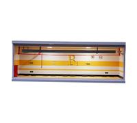 Harilla Vitrine de Modèle de Véhicule 1/64, Diorama de Paysage, Protection de Parking avec Vitrine de Garage Légère pour Voiture En Alliage, 1/64, Jaune