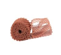 Harilla Woven Mesh Screen Écran Cuivre Enroulé Extensible Remplissage Aisément Modulable Densité Filtrante Destiné à l'agriculture Jardins Fruits et